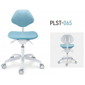 PLST-06 Serie Einstellbarer Ergonomischer Zahnarztstuhl Zahnarzt Bediener Assistent Hygienikerstuhl