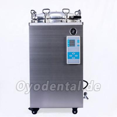 35L-150L Automatischer Großer Vertikaler Hochdruck Dampfautoklav-Sterilisator 105℃-134℃