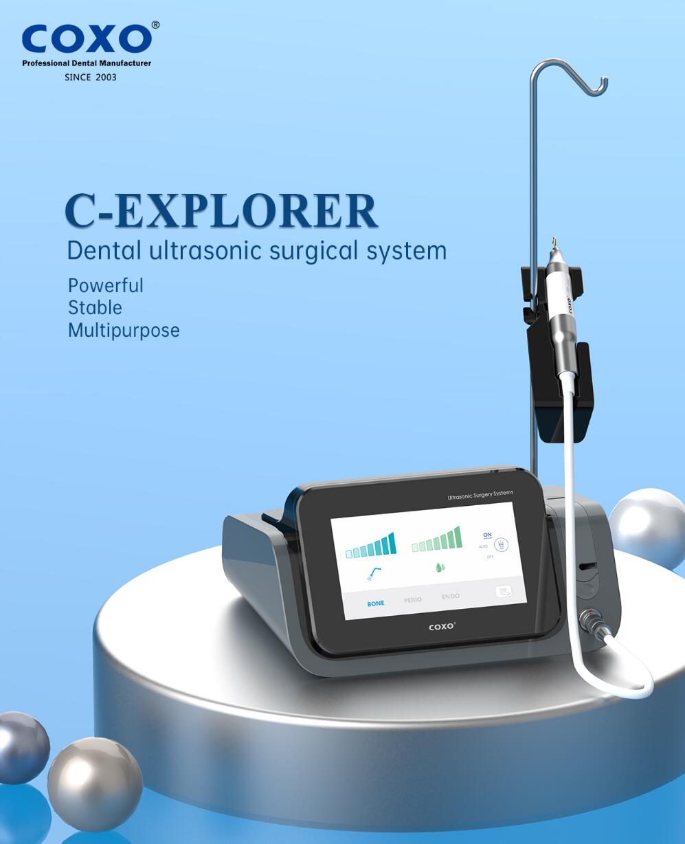 YUSENDENT COXO C-Explorer Dentale Piezochirurgie-Einheit Piezo-Ultrachirurgie-Chirurgiesystem Touchscreen