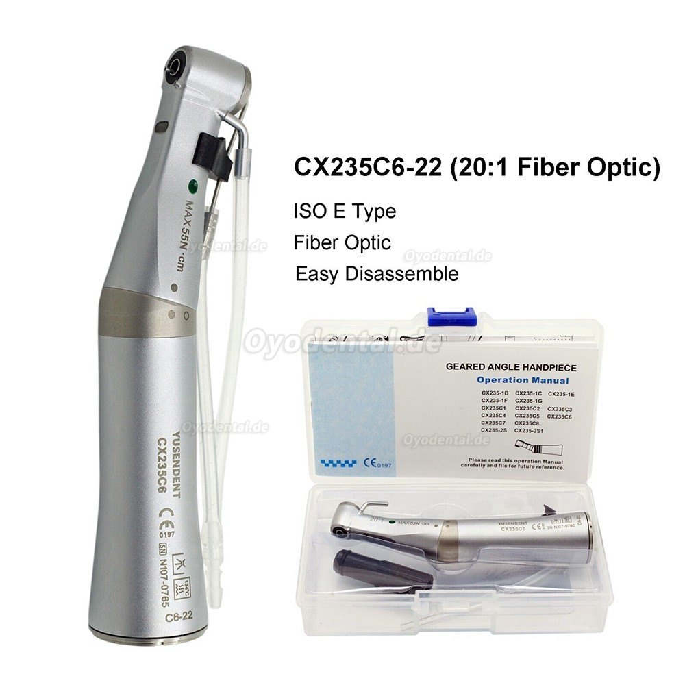 YUSENDENT CX235C6-22 Zahnheilkunde LED 20: 1 Gegenstück Handstück für Implantatchirurgie