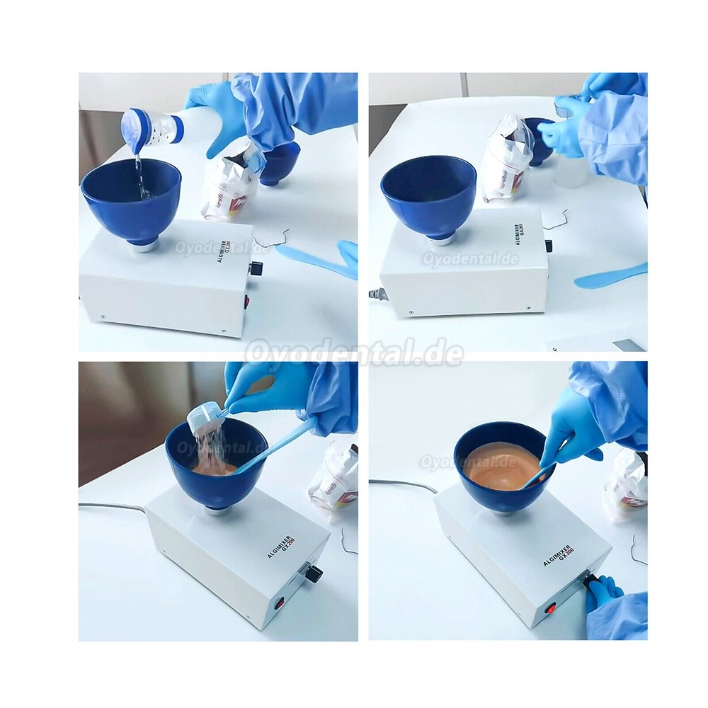 GX-200 Dental Lab Alginat Abdruckmischer Multifunktionale Mischmaschine Knopfsteuerung