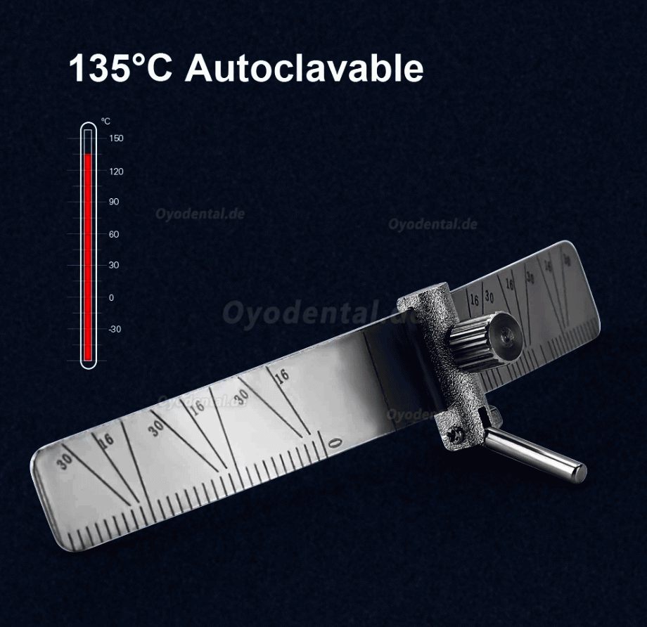 Dental Implantat Ortung Guide Chirurgische Pflanzung Positionierung Locator Lineal Gauge