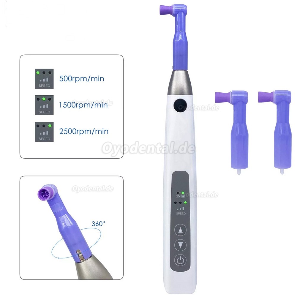 I-Prophy Elektrisches Kabelloses Dental-Hygienegerät Prophy-Handstück 360° Schwenkbar