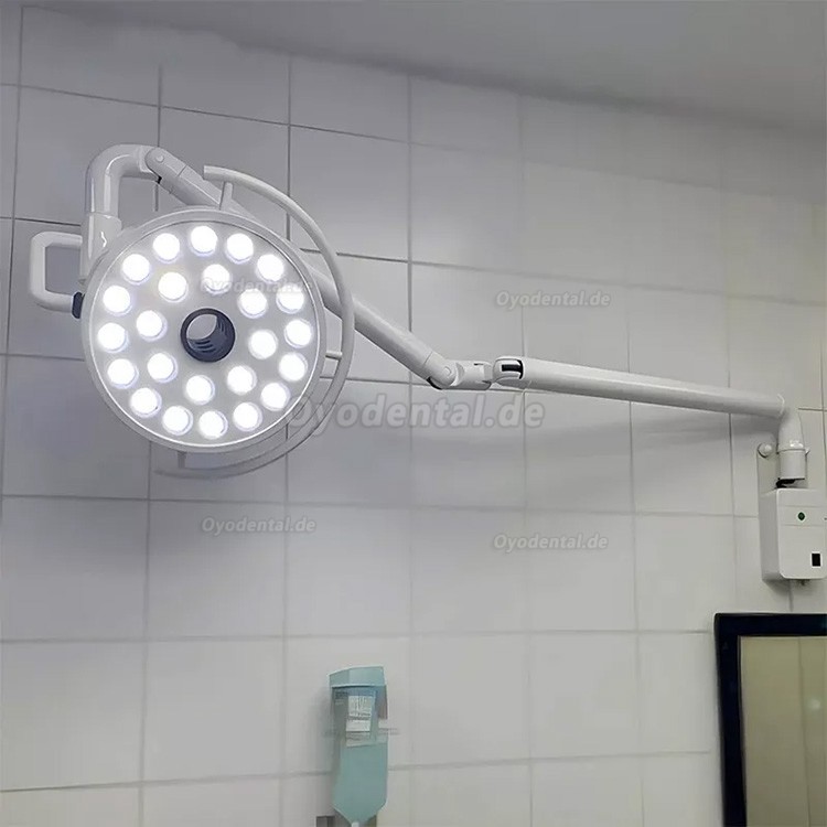 72W Wandmontierte OP-Leuchte Chirurgische Lampe Schattenlose Prüfung Betrieb Licht 24 LEDs