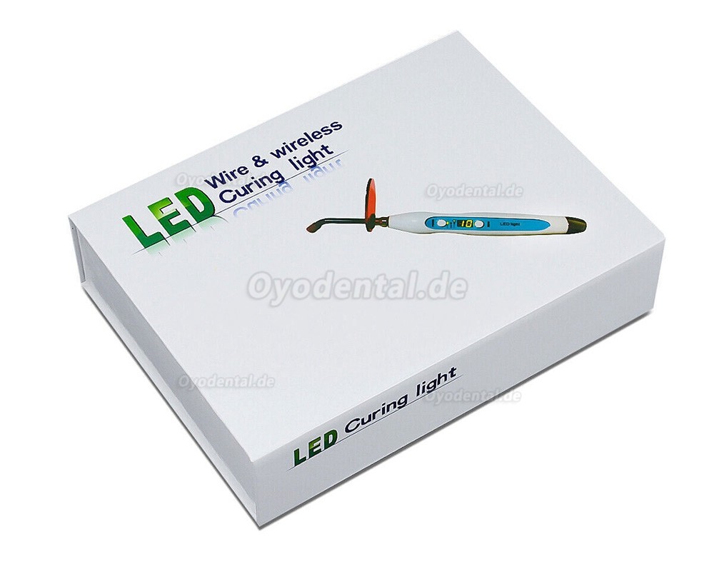 5W kabelgebundene und kabellose Dental-Härtungslampe LED-Lichthärtungslampe 1500mw