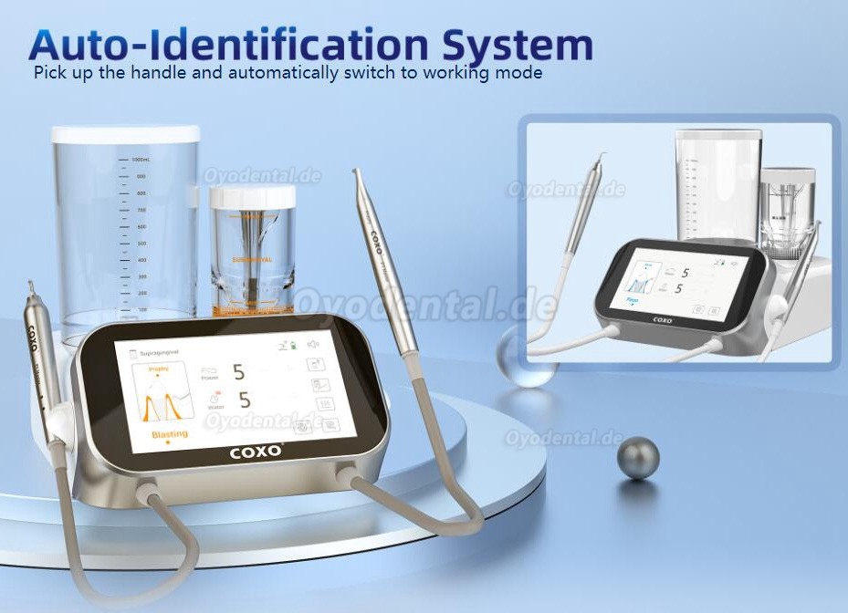 YUSENDNET COXO PT MASTER Dentaler Ultraschall-Scaler und Air-Polisher-Luftstrommaschine