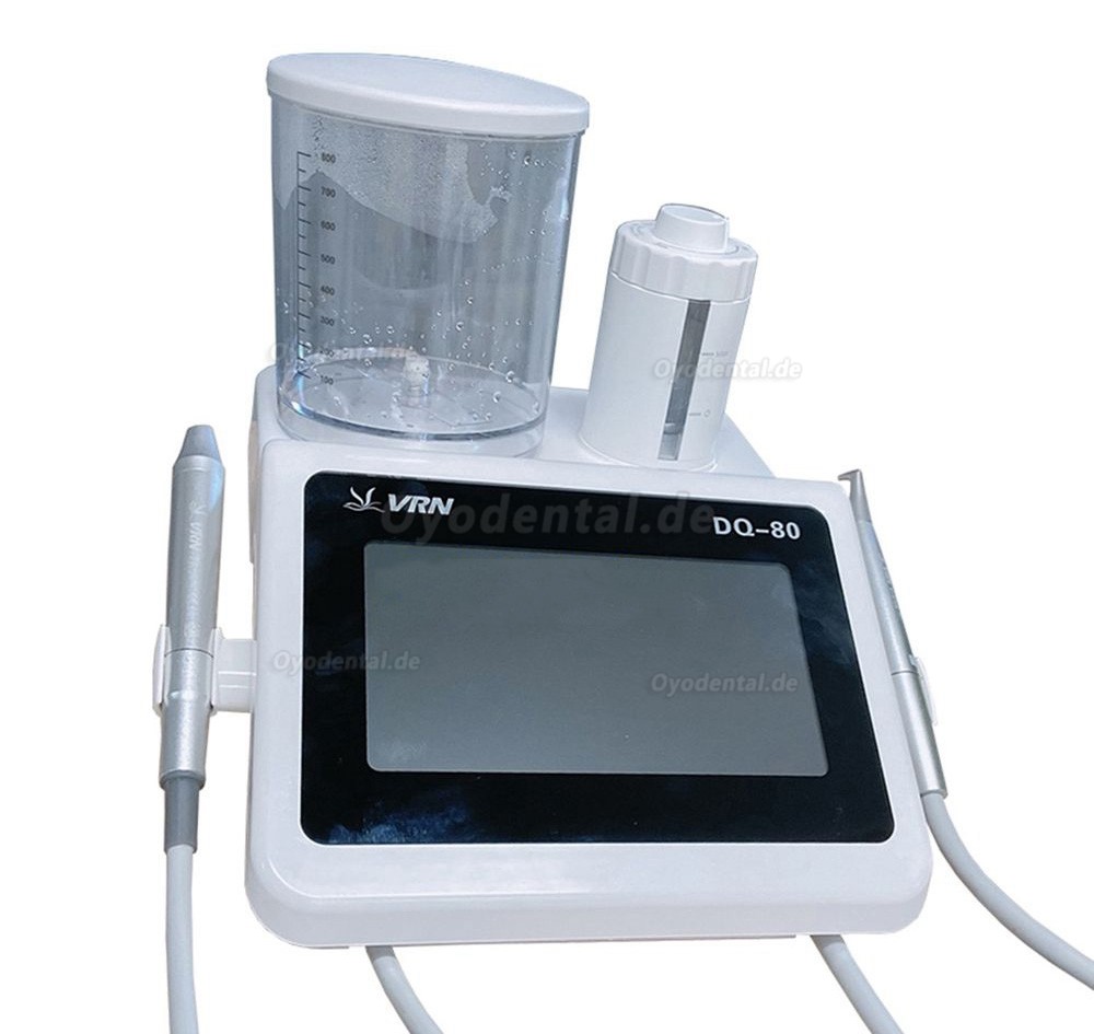 VRN® DQ-80 Ultraschallscaler mit Pulverstrahlgerät Parodontale Skalierung Wurzelkanalspülung