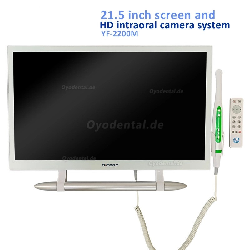 YF-2200M 21,5-Zoll Dental HD-Intraoralkamera mit Monitorbildschirm und Halterung für die Behandlungsstuhleinheit