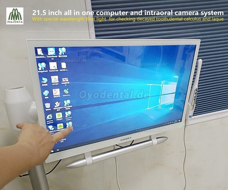 Magenta YF-2200P+21,5-Zoll-LCD-Monitor Touchscreen Intraoralkamera VGA + HDMI
