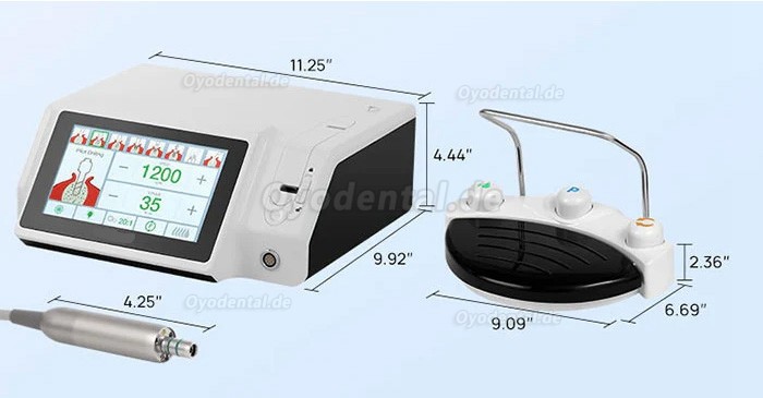 YAHOPE IMPLANT Surg Bürstenloser chirurgischer Motor für Zahnimplantate mit 20:1 LED-Winkelstück